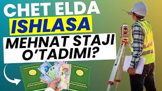 CHET ELDA ISHLAB KELSA MEHNAT STAJI HISOBGA OLINADIMI? PENSIYA TA'MINOTIDAGI YANGILIKLAR !