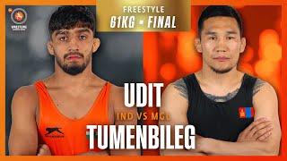 Tuvshintulga TUMENBILEG (MGL) vs. Udit UDIT (IND) | RANKING SERIES 2025 | Gold Medal | FS 61Kg