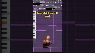 He Really Made A Detroit Beat in 40 seconds?! 