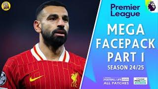 Premier League Mega Facepack 24/25 | Sider ◆ CPK | Part 1 | PES 2021 | FL25 | All Patches