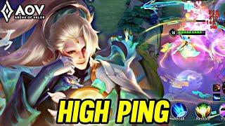 AOV : HAYATE GAMEPLAY | HIGH PING - ARENA OF VALOR LIÊNQUÂNMOBILE ROV