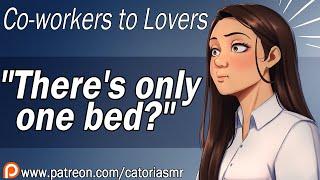 Sharing a Bed with Your Work Crush [Friends to Lovers] [Roleplay] [Only One Bed]