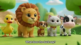 [ENG] What Does the Animal Say - CocoBugs Nursery Rhymes & Kids songs