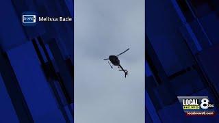 Local News 8 Exclusive - Backyard-Video captures the final moments before Fatal Helicopter Crash