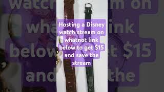 sign up to get $15 in credit and save my Disney watch stream https://whatnot.com/invite/savebythrift