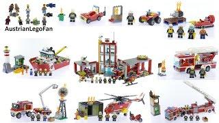 All Lego City Fire Sets 2016 - Lego Speed Build Review