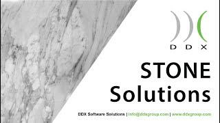 DDX Software Solutions | Stoneworking solutions