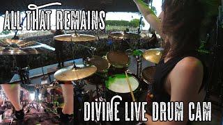 Mike Caputo - All That Remains - Divine (Live Drum Cam)