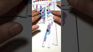 How to make Dandy’s world paper craft? #diy #dandysworld #papercraft