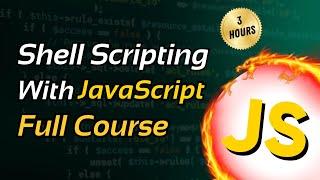 JavaScript Shell Scripting Full Course  Shell Scripting Tutorial For Beginners ️