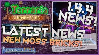 Terraria 1.4.4 NEW Moss Bricks + September Release!