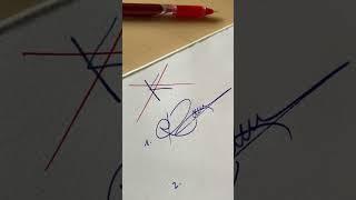 How to sign the letter K?️