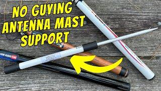 Ham Radio Dude Murder Spike Prototype V2 Self Supporting Telescopic Mast Mount For Ham Radio Antenna