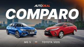 MG5 vs Toyota Vios Comparo — Behind a Desk