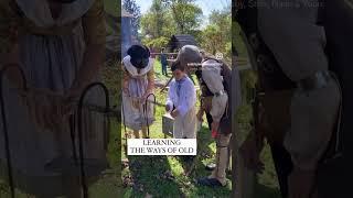 Back to the ways of old #homestead #homesteading #homesteadlife #selfsufficiency #growyourownfood
