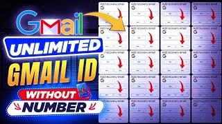 Create Unlimited Gmail  For FREE without  number In 2025 | How to Create Multiple gmail accounts.