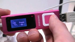 IFA 2010 U6 Samsung MP3 Player