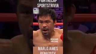 MANNY PACQUIAO DROP KEITH THURMAN WITH A QUICK RIGHT HOOK