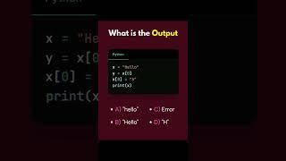 Can You Solve This Python Quiz? #feedshorts #coding #webcoding #python #pythontutorial #pythoncode