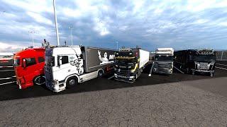 SİM 1 ETS 2 TMP ll CANLI YAYIN ll D-C ARASI EKİP EURO TRUCK SİMULATOR 2 !dc !bağış !sistem !konum