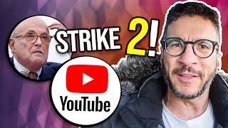 YouTube SUSPENDS Rudy Giuliani for... Reasons? Viva Frei Vlawg