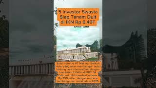 Lima investor siap tanam duit duit triliunan