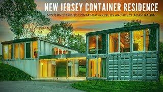 $875K Modern Shipping Container Residence by Architect Adam Kalkin | 3 Linfield Lane, Califon, NJ.