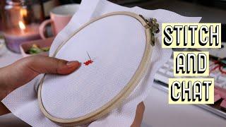 MENTAL HEALTH & CROSS STITCH [CC] || Masha Knots