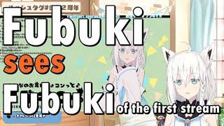 [Shirakami Fubuki ]Fubuki sees Fubuki [Vtuber Eng Sub] [Vtuber translation] [Hololive Eng Sub]