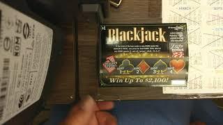 Black Jack Scratcher Az lottery