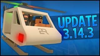 Unturned 3.14.3 Update - NEW HELICOPTERS & THIEF OUTFIT!