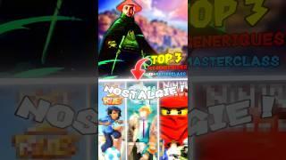 TOP 3 DES GENERIQUES LES + MASTERCLASS DE NOTRE ENFANCE ! [ PARTIE II ]