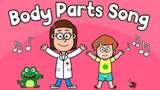 Body Parts Song for Kindergarten - Genki Park - Healthy Habits - #nurseryrhymes  - #kidsmusic - Fun