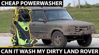 Can the Homdox Electric Power Washer Get the Mud Off My Rover