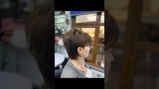 Женская стрижка ‍️ Women haircut ‍️ short #shorts