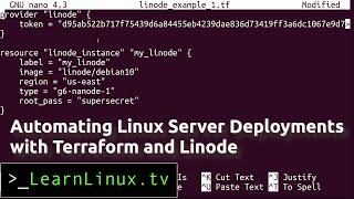 Automating Linux Server Deployments with Terraform and Linode