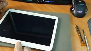 Разборка планшета Samsung Galaxy Tab 3 10,1 GT P5210 и замена гнезда зарядки ( Micro USB)