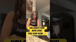 GIRL CAUGHT MOM BEING SNEAKY  @ANGELJOI & @AngelJoiMom #shorts #funnyvideos #parentinghumor
