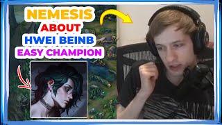 Nemesis About HWEI Being EASY Champion 