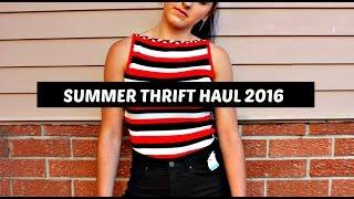 SUMMER 50% OFF THRIFT HAUL 2016 | THREADSOBSESSED