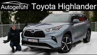 all-new Toyota Highlander Hybrid FULL REVIEW - now it’s in Europe!