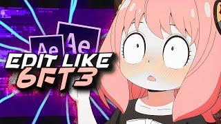 Edit Like 6Ft3 - After Effects Tutorial AMV