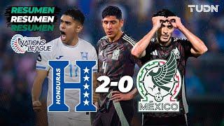 Resumen y goles | Honduras 2-0 México | CONCACAF Nations League 2024 | TUDN