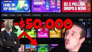 bossmanjack loses $50k in 1 minute