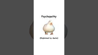 Psychopathy (explained by ducks)