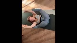 Naked Yoga girl