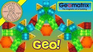Geomatrix Magnetic Building Cubes - The Modern Art of Building - Neodymium Magnets