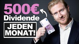 Jeden Monat 500€ Dividende: So geht's mit diesen 9 Aktien!