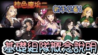 【Brown Dust II 棕色塵埃2】新手必看!棕二基礎組隊介紹
