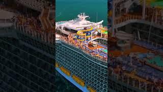 Symphony is Gigantic!  #symphonyoftheseas #cruise #cruiseship #dronevideo